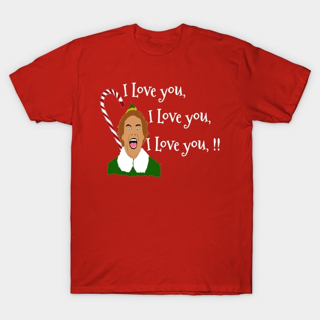 Elf Funny Quotes T-Shirt by PoetandChef